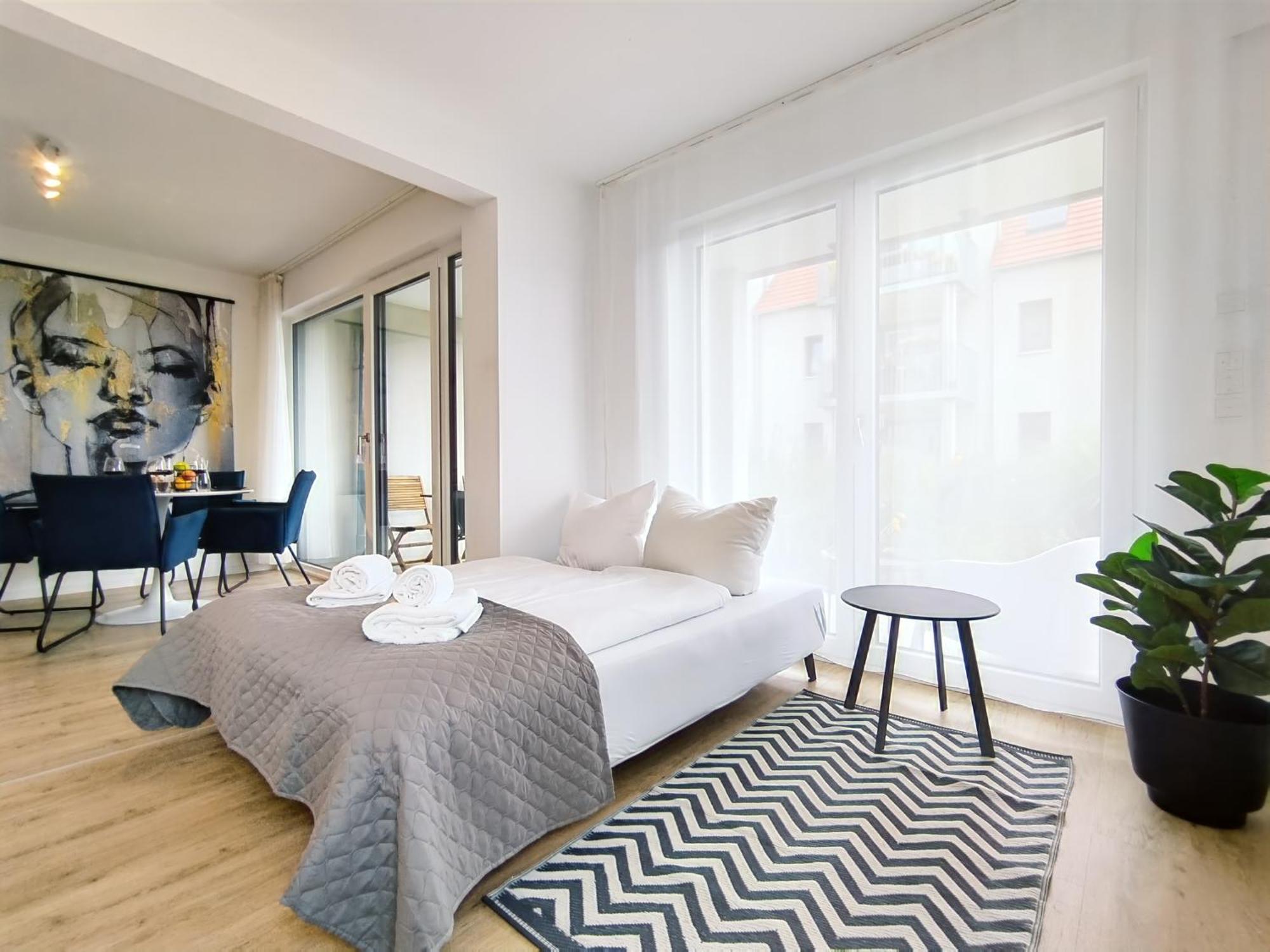 Bright Apartment Fuer Bis Zu 5 Erlangen Kültér fotó
