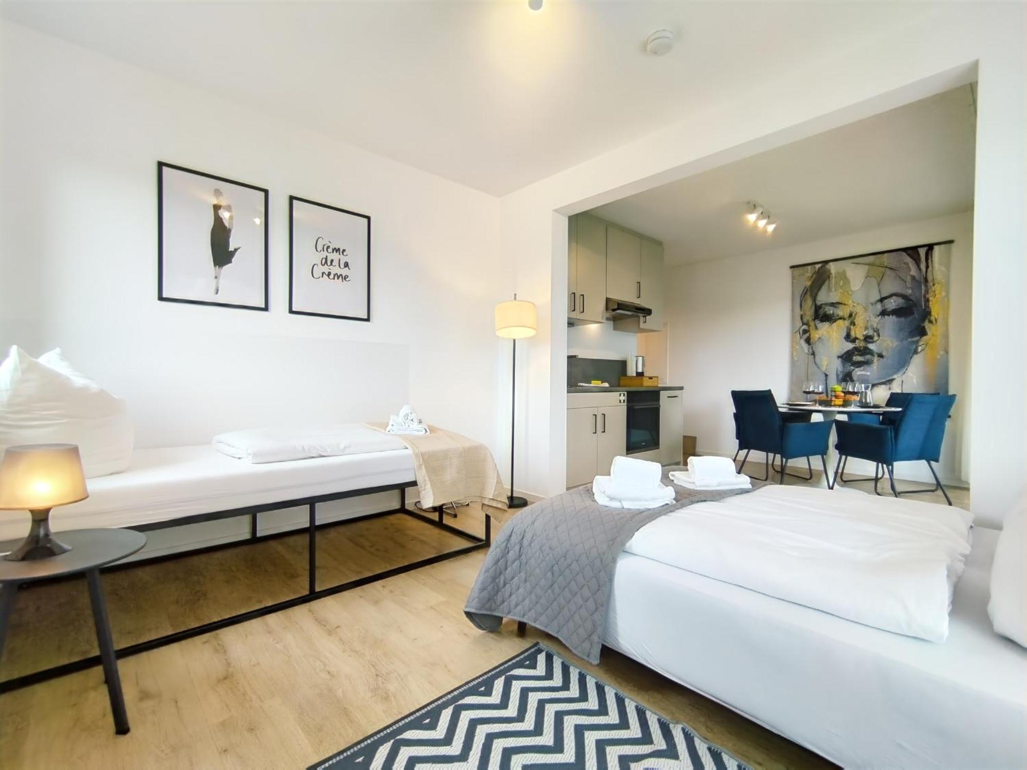Bright Apartment Fuer Bis Zu 5 Erlangen Kültér fotó